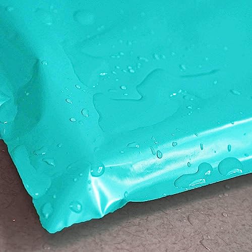 iMBAPrice Teal Poly Mailers 10x13 Inch 200 Pack (#4) I Self-Seal, Waterproof, Tear-Resistant Plastic, For Clothing & Small Business Packaging - color: Teal, size: 10" X 13"