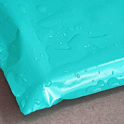 iMBAPrice Teal Poly Mailers 10x13 Inch 200 Pack (#4) I Self-Seal, Waterproof, Tear-Resistant Plastic, For Clothing & Small Business Packaging - color: Teal, size: 10" X 13"