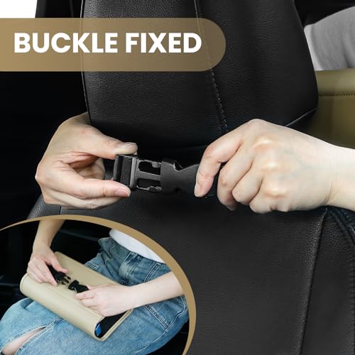 WHHMK Large Car Tissue Holder, Refill Easily Clamshell Opening, Black 1PC - color: Black
