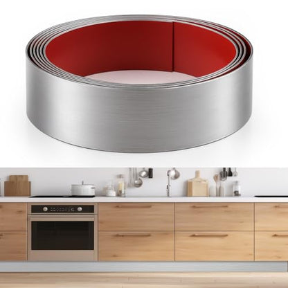 1 Pack 8 x 34 Inch Stainless Steel Kick Plate, Silver - color: Silver, size: 8 x 34 Inch