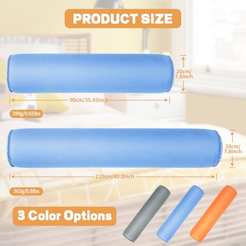 EULANT Inflatable Travel Body Pillow,Inflatable Long Body Pillow for Bed - color: Blue