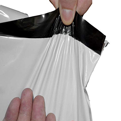 9527 Product Poly Mailers Envelopes Shipping Bags Self Sealing,10"x13", 1000 Bags - color: White, size: 10"x13"|1000Pcs