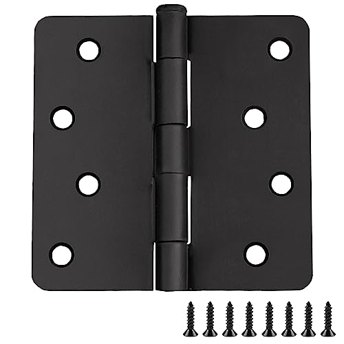Design House Interior Door Hinge, 4", Matte Black - color: Matte Black