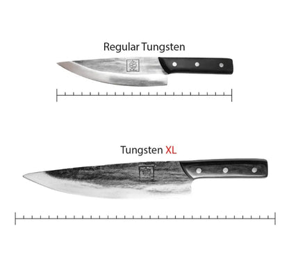 COOLINA Alpha Duo Knife Set, Lixy Cleaver & Tungsten XL Chef Knife