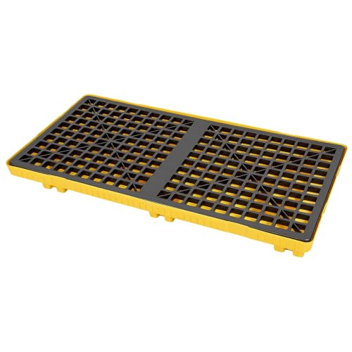 2 Drum Spill Pallet, 2000 lbs Forkliftable Tray