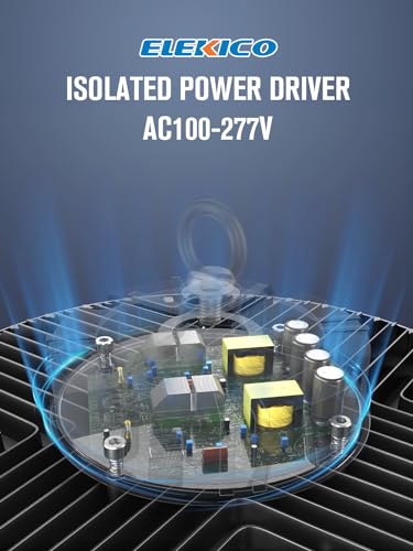 Commercial-grade 37500LM 250W High Bay Led Shop Light For Shop Garage Barn - size: 250W-2PACK