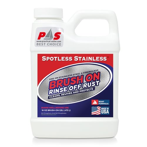 Marine Rust Remover and Protectant - 16 Ounce (Pint) - size: 16 Ounce (Pack of 1)