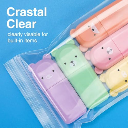400pcs Plastic Bags, 3 x 4 inch 2 mil Jewelry Bags, Clear Small Zip Bag, Resealable Zip Bag for Small Business, Storage, Candy (Pack of 2) - size: 3x4 Inch (Pack of 800)