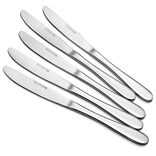 Aebeky 8-Piece Stainless Steel Table Knives,Dinner Knives Set,9.1-Inch (8-Piece) - size: 8-Piece