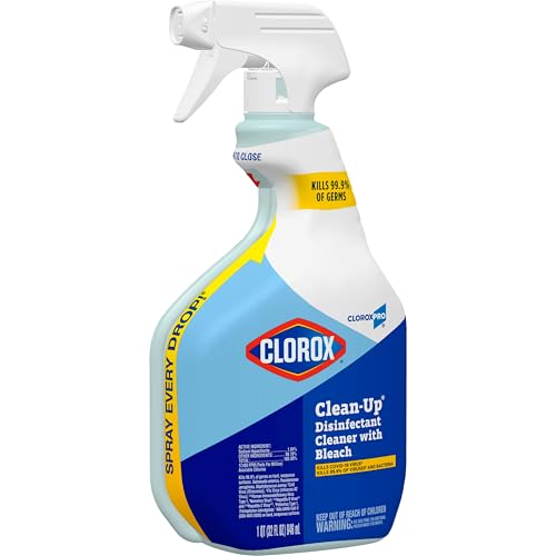 CloroxPro Clean-Up Disinfectant Spray Cleaner with Bleach, 32 oz.