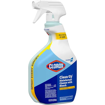 CloroxPro Clean-Up Disinfectant Spray Cleaner with Bleach, 32 oz.