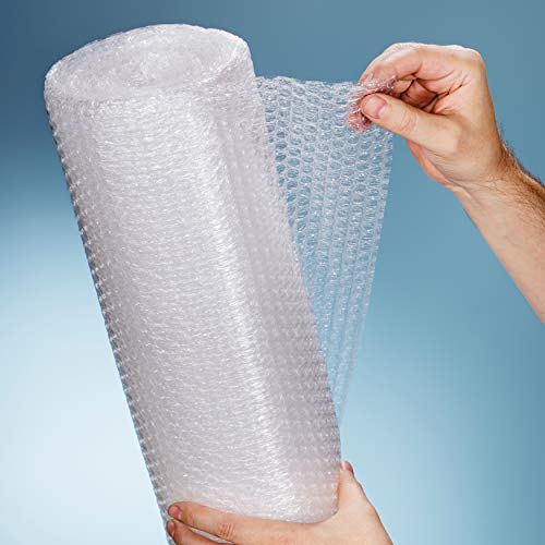 uBoxes Bubble Roll 12" Wide x 24 ft Small Wrap 3/16" Perf Every 12", (Pack of 2) - size: 24' - 2 Rolls (Pack of 2)