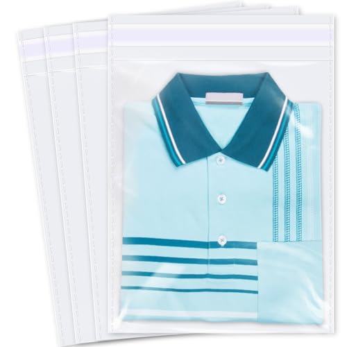 iMailer 500 Pcs 11" x 14" Clear Cellophane Bags - size: 11x14 Inch (Pack of 500)