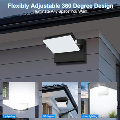 120W Modern Sleek LED Flood Light, 360° Rotatable Area Lighting - size: 120W-5000K-1Pack