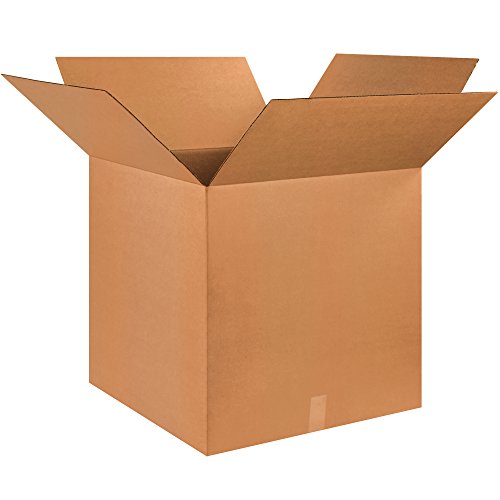 BOX USA Moving Boxes Large 25"L x 25"W x 25"H 10-Pack, Cardboard Box for Shipping, Moving, Mailing, Packing, Packaging and Storage - style: Standard Corrugated