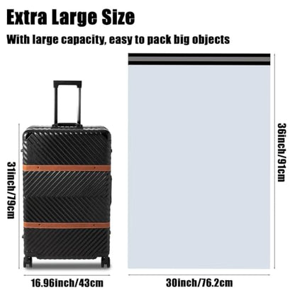 30×36 inch Large Mailers Poly Envelopes Shipping Bags 20PCS Self Adhesive Sealing Plastic Clothing Mailing Bags Waterproof and Tear-Proof Polymailer Packaging Bags - style: 30×36 inch 20PCS