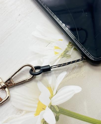 2.5" Hand Wrist Phone Lanyard Nylon Connect Line Adapter Pendant for Flash Drives, Keys, Keychain, Id Badges, Badge Holder, 1000 pcs - color: 1000 Pcs