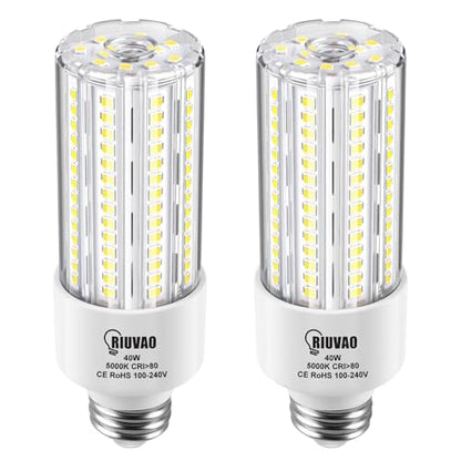 40W LED Corn Light Bulb Daylight LED Light Bulb 2pack Corn Light Bulb