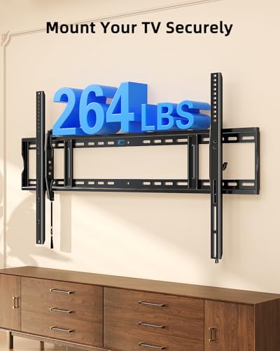 HOME VISION Heavy Duty Tilting TV Wall Mount for 65-150" TVs to 264 lbs - size: 9121/ 65-150"