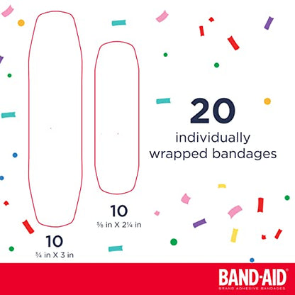 Band-Aid Adhesive Bandages, 20 ct (Pack of 2) | Nickelodeon PAW Patrol | First Aid | Assorted - size: 20 Count (Pack of 2), style: Paw Patrol