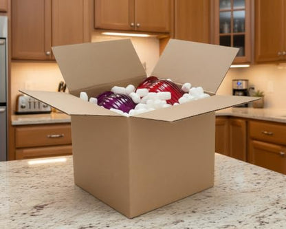 Packing Peanuts, 7 Cubic Feet, Beige - color: Beige, size: 7CuFT