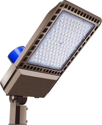 ledmo 300W LED Parking Lot Light with Dusk to Dawn Photocell 36000LM 5000K - size: Big/300/Slip Fitter