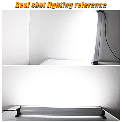 Led Industrial Machine Tube Light, IP66 Waterproof Explosionproof Work Lamp 20.5" 14W for CNC Internal, 110V to 220V Universal