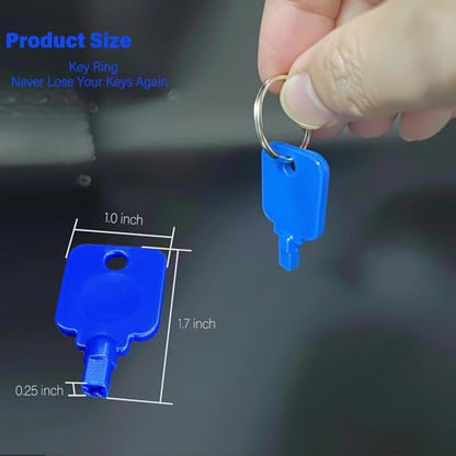 Paper Towel Dispenser Key Replacement for Cintas Dispensers, 2-Pack