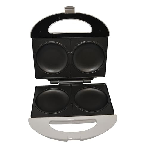 IMUSA 2 Slot Electric Arepa Maker Nonstick, White - size: 2 Slot, style: Arepa maker