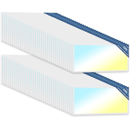 Amico 72 Pack 2x4 LED Flat Panel Light with 3CCT Selectable, 50W, ETL/FCC - size: 2x4 72Pack