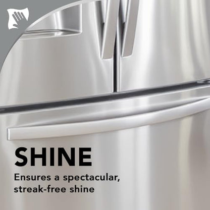 Weiman Stainless Steel Cleaner & Polish Kit, 2 Pack Aerosol & Cloth - size: 34 Ounce (Pack of 1)