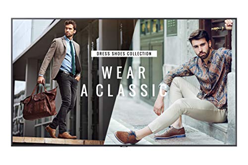 Samsung 55-Inch BE55T-H Pro TV | Commercial | Easy Digital Signage Software | 4K | HDMI | USB |Tuner | Speakers | 250 nits, Black - size: 55-inch, style: 2020 version