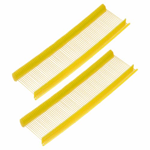 Standard Tagging Gun Fasteners 0.8" Label Gun Price Tagging Barbs - color: Yellow, size: 0.8 Inch