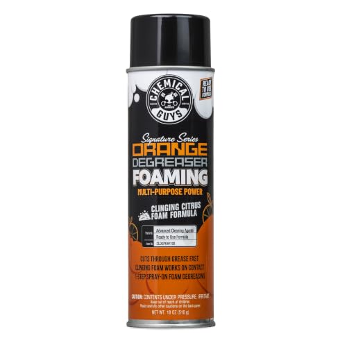 Chemical Guys, Citrus Degreaser Aerosol, Industrial Engine Cleaner, 18 oz - size: 18 Fl Oz (Pack of 1), style: Foaming Aerosol