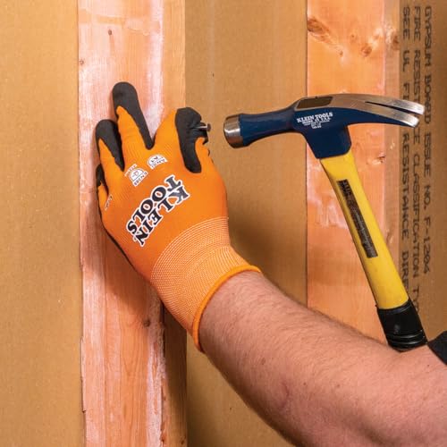 Klein Tools 60582 A1 Cut-Resistant Work Gloves, X-Large, 2-Pair - size: X-Large, style: 2-pair Pack