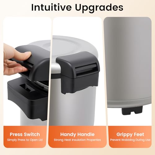 23L Electric Rice Warmer, Stainless Steel Commercial Food Warmer for Rice Soup Catering Restaurant Buffet Kitchen Use Durable Heating Equipment Suitable for Chefs Small Business Large Events