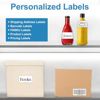 4" x 2" Premium Thermal Labels (1000/Roll) – Compatible with Direct Thermal Printers. Ideal for Shipping, Inventory Management, Barcode Systems, and FBA SKU Labeling (Pack of 2) - size: 4“ x 2" 丨1000 Labels (Pack of 2)