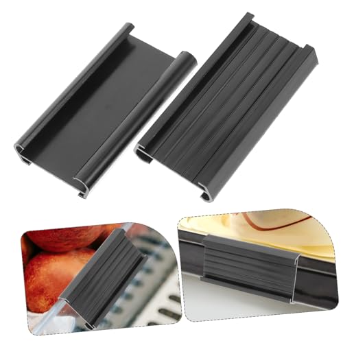 Cabilock 10-Pack Clip-On Shelf Label Holders for Storage Bins and Retail