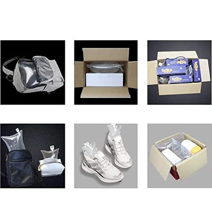 Packing Air Bags, Clear Plastic Inflatable Packaging Protective Bags, Air Inflatable Packaging Bags, 50 Pieces, 10×12 Inches - size: 10×12 Inches