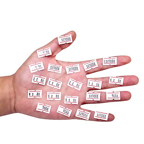 MX5500 EOS Blue 8 Digits Pricing Gun Kit with 7,000 Labels & Spare Ink