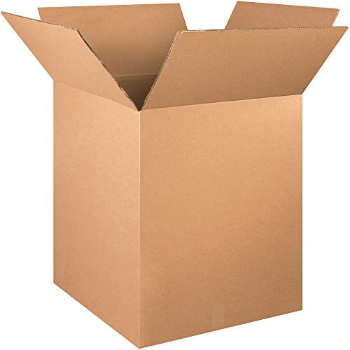 Choice Shipping Supplies 24' x 24' x 30' Heavy-Duty Double Wall Corrugated Cardboard Boxes Kraft Pack of 5 for Shipping Packing and Moving by Choice Shipping Supplies CSHD242430DW
