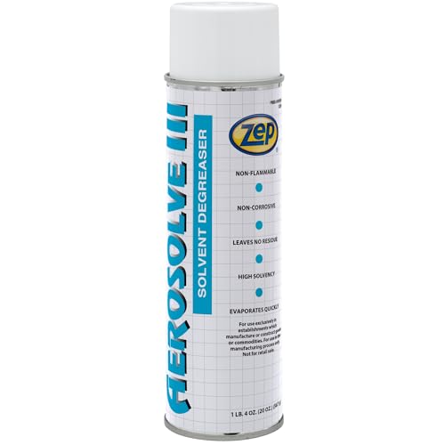Zep Aerosolve III Solvent Degreaser Aerosol - 20 oz (Case of 12)