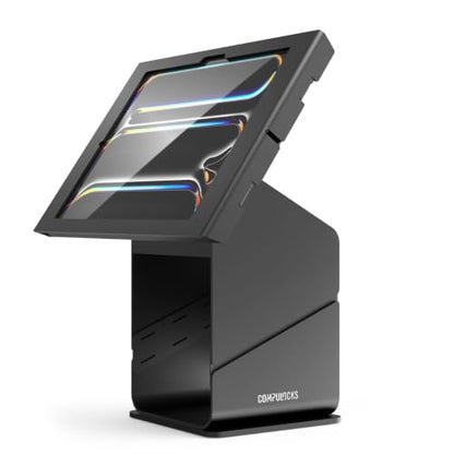 Compulocks iPad Pro M4/M5 13", Apex Enclosure Tablet Printer Kiosk - Black - size: iPad Pro M5