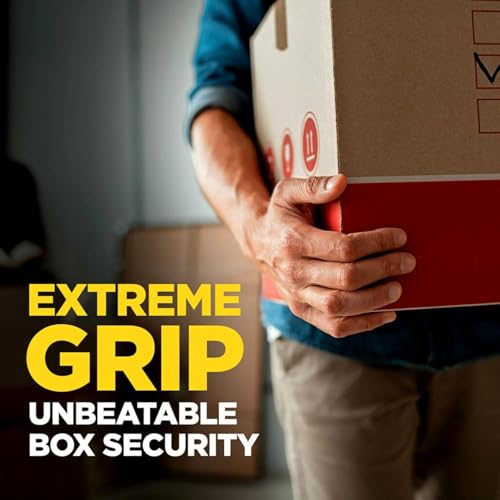 Scotch Box Lock Packaging Tape with Dispenser, 1.88 inch x 800 inch (22.2 yd), 2 Rolls, Clear Heavy Duty Packing/Shipping Tape, Extreme Grip – Sticks Instantly to Any Box for Secure Seal - size: 2 Rolls