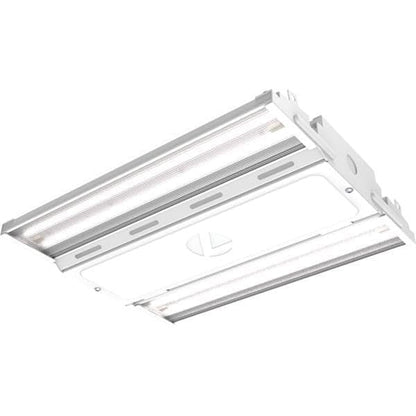Lithonia Lighting Compact Pro LED High Bay Light, Ceiling Lighting Fixture, Adjustable 12000/15000/18000 Lumens, Selectable 4000K/5000K, MVOLT 120-277V (CPHB ALO13 MVOLT SWW9 80CRI DWH) - color: ALO, Switchable Color, size: 14.4-Inch