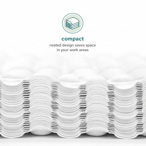 Elementree Paper Bubble Wrap Sheets for Packing, Moving, & Shipping - 12" x 12" x 250' - Eco-Friendly White Bubble Paper - Recyclable Cushioning Wrap - Made in the USA (01944) - size: 12" x 12" x 250' White
