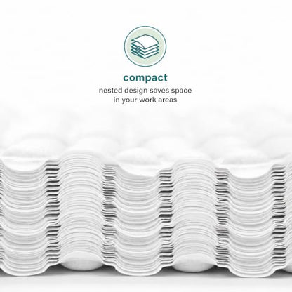 Elementree Paper Bubble Wrap Sheets for Packing, Moving, & Shipping - 12" x 12" x 250' - Eco-Friendly White Bubble Paper - Recyclable Cushioning Wrap - Made in the USA (01944) - size: 12" x 12" x 250' White
