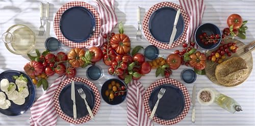 Cambridge Flatware Jubilee White Silverware Set for 4, White (16-Piece) - color: White