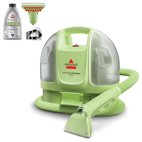 BISSELL Little Green Mini Portable Carpet Cleaner, 4075 - style: Little Green Mini