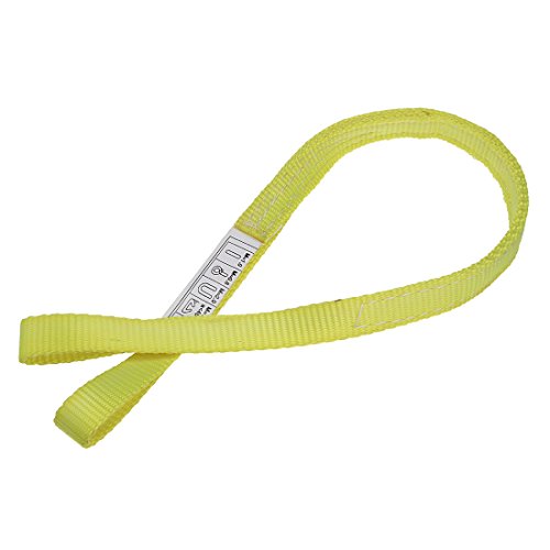uxcell 3 feet Lifting Straps 2200 lbs Lift Sling Tow Rope Eye to Eye Webbing Sling Forklift Truck for Tree Work Moving Furniture (Pack of 2) - size: 3Ft(Eyes) (Pack of 2)